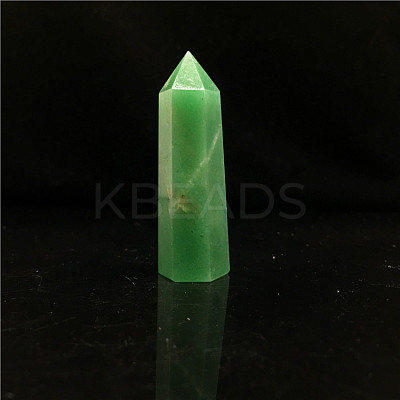 Point Tower Natural Green Aventurine Home Display Decoration PW23030666970-1