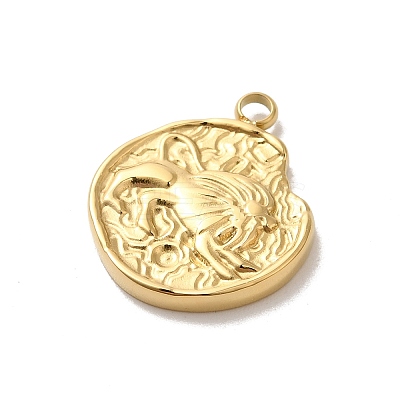 304 Stainless Steel Pendants STAS-B074-08G-07-1