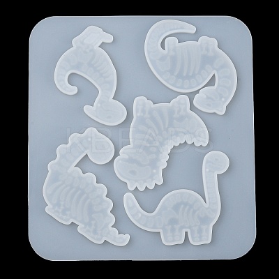 Dinosaur Skeleton DIY Silicone Pendant Molds LS-SIMO-H012-01B-1