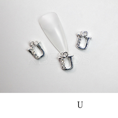 Alloy Rhinestone Cabochons MRMJ-T056-93P-U-1