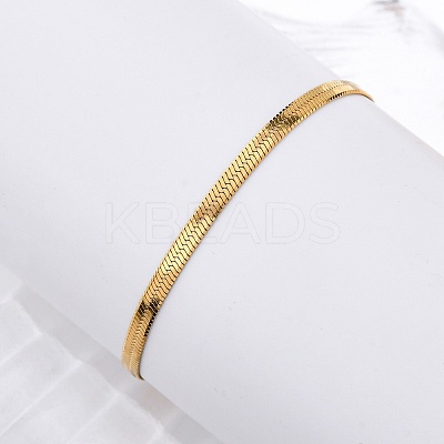 Ion Plating(IP) 304 Stainless Steel Bracelets LS-BJEW-D418-01G-1