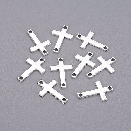 Tibetan Style Alloy Cross Links connectors LS-X-TIBE-2907-AS-LF-1