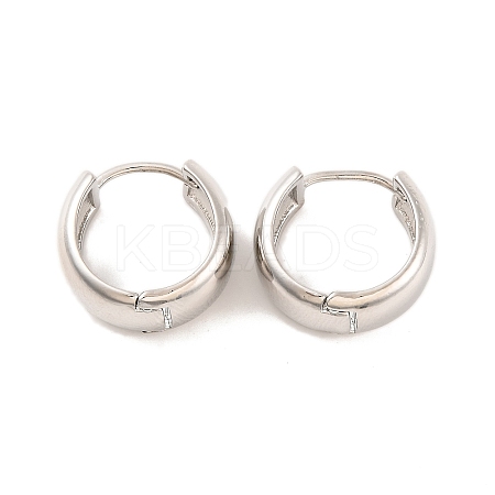 Brass Hoop Earrings for Women EJEW-U015-23P-03-1
