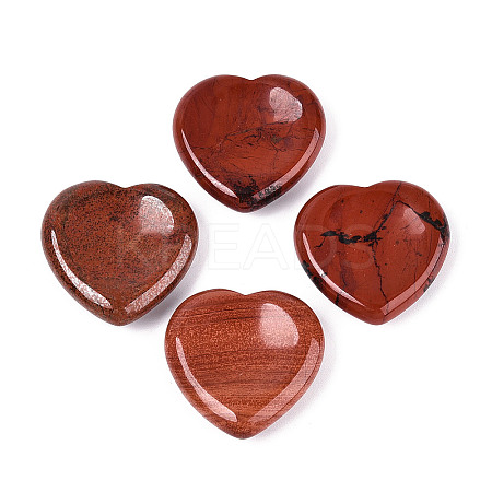 Natural Red Jasper Worry Stones G-A213-09E-1