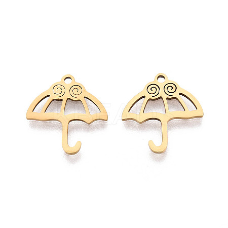 201 Stainless Steel Pendants STAS-T073-49G-1