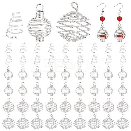 60Pcs 3 Style Alloy Pendant FIND-PH0004-36-1