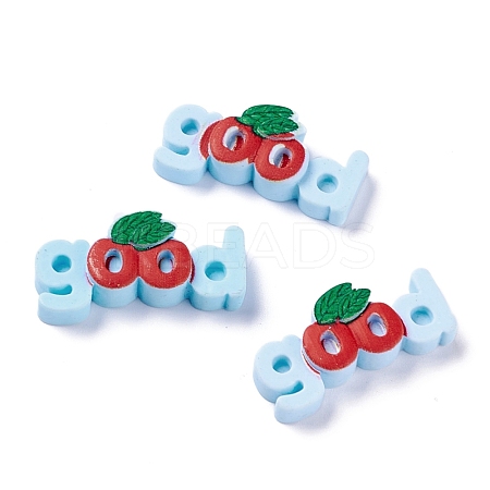 Resin Cabochons RESI-K014-03B-1