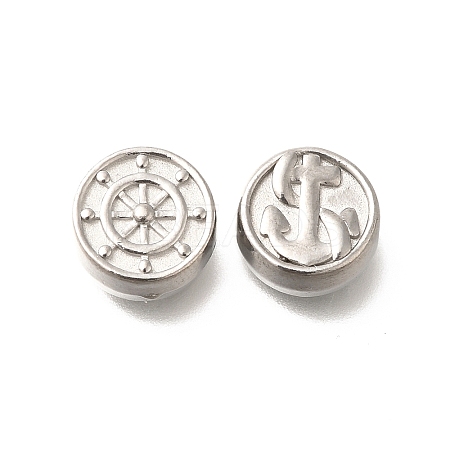 Anti-Tarnish 304 Stainless Steel Beads STAS-I321-37P-1