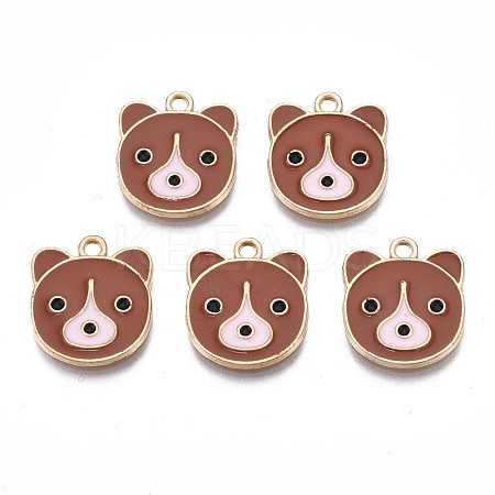 Alloy Enamel Pendants ENAM-N054-75D-1