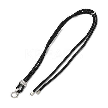 Nylon Cord Necklaces Findings KK-Q019-10P-06-1