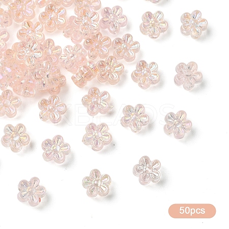 50Pcs Resin Beads RESI-YW0003-28A-1