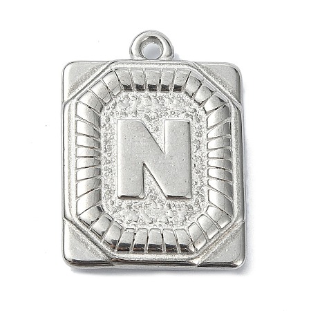 Anti-Tarnish 304 Stainless Steel Pendants STAS-U033-01P-N-1