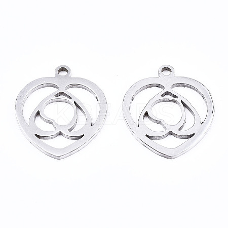 Non-Tarnish 201 Stainless Steel Pendants LS-STAS-T044-195P-1