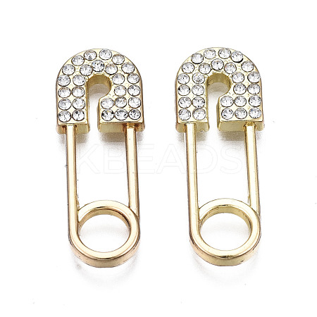 Rack Plating Alloy Pendants PALLOY-T077-102LG-RS-1