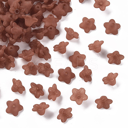 Transparent Acrylic Beads X-PL554-15-1