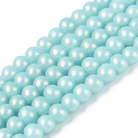 Baking Paint Glass Pearl Beads Strands DGLA-ZX001-05A-11-1