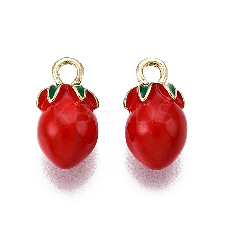 Alloy Enamel Charms ENAM-N056-404C-1
