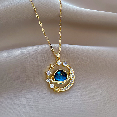 Zinc Alloy Crystal Rhinestone Pendant Necklaces WGBD940-02-1