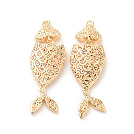 Brass Pendants KK-G468-21G-1
