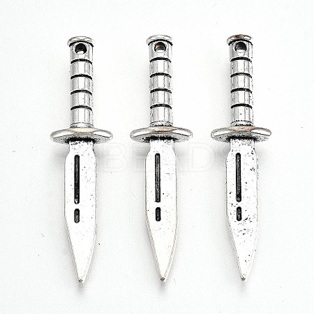 Tibetan Style Alloy Pendants LS-X-TIBE-S323-089AS-RS-1
