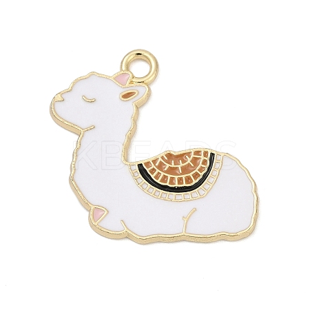 Alloy Enamel Pendants PALLOY-V003-03G-02-1