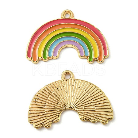 Zinc Alloy Enamel Pendants ENAM-I055-01A-1