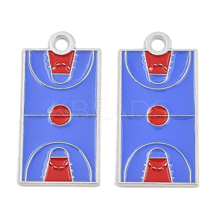 Alloy Enamel Pendants FIND-I065-01G-P-1