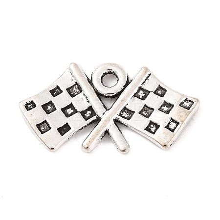 Tibetan Style Alloy Pendants TIBEP-R304-009AS-LF-1