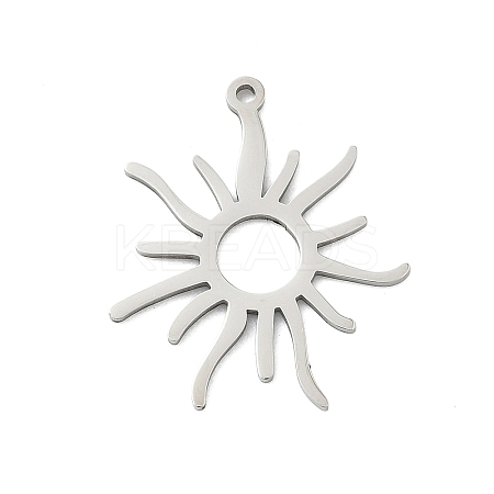 201 Stainless Steel Pendants STAS-I359-02P-1