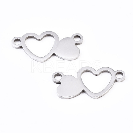 Non-Tarnish 201 Stainless Steel Link Connectors STAS-S110-104P-1