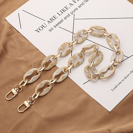 Acrylic Oval Link Chain Bag Straps PW-WG67243-04-1