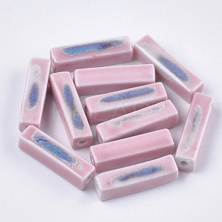 Handmade Porcelain Beads X-PORC-S498-28E-1