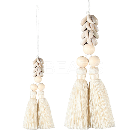 Cotton Pendant Decorations HJEW-WH20023-003-1