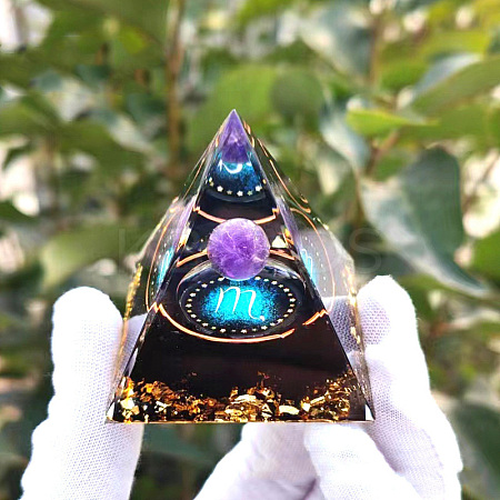 Orgonite Pyramid Resin Energy Generators PW-WG81790-10-1