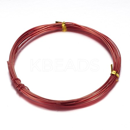 Round Aluminum Craft Wire AW-D009-0.8mm-10m-23-1