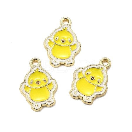 Zinc Alloy Enamel Pendants FIND-Z080-01G-04-1