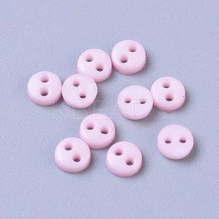 Nylon Tiny Button X-BUTT-WH0014-28P-1