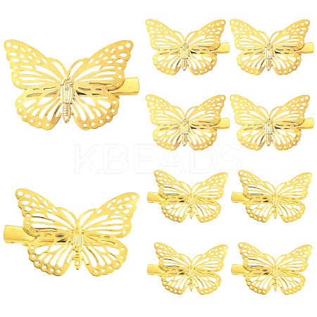 12Pcs 2 Styles Iron Alligator Hair Clips for Women Girls PHAR-SP0001-28A-1