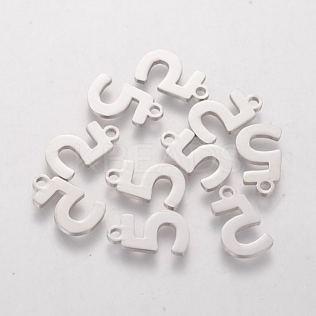 Tarnish Resistant 201 Stainless Steel Charms STAS-Q201-T408-5-1