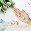 2Pcs 2 Style PU Leather Guitar Clip AJEW-CN0001-21S-4