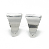 Non-Tarnish 304 Stainless Steel Stud Earring Findings STAS-Q225-10A-1