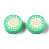 Handmade Polymer Clay Beads CLAY-N008-037E-2