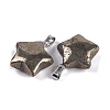 Natural Chalcopyrite Pendants G-Q172-09P-03-2