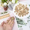 100Pcs 2-Hole Coconut Buttons BUTT-CY0001-31-3
