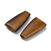Natural Tiger Eye Pendants G-E596-01B-3