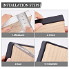 U-Shaped Self-adhesive TPE Edge Guard Strips AJEW-WH0258-212-5