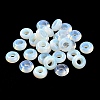 Opalite European Beads G-R488-02E-2