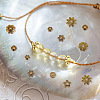 320Pcs 8 Styles Tibetan Style Alloy Bead Caps TIBE-GO0001-02-6
