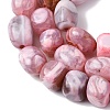 Natural Dragon Veins Agate Beads Strands G-C258-04A-4