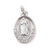 Brass Micro Pave Cubic Zirconia Pendants KK-C012-10P-1